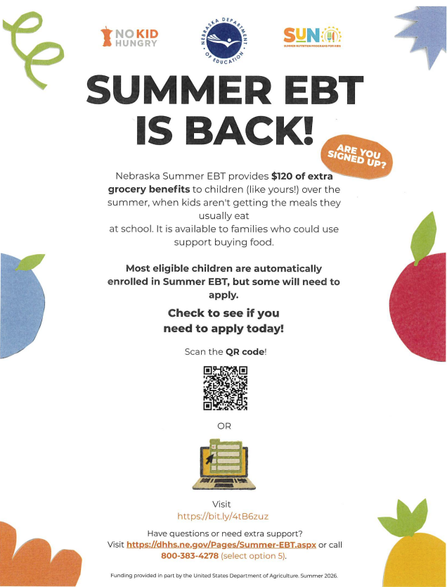 Summer EBT information
