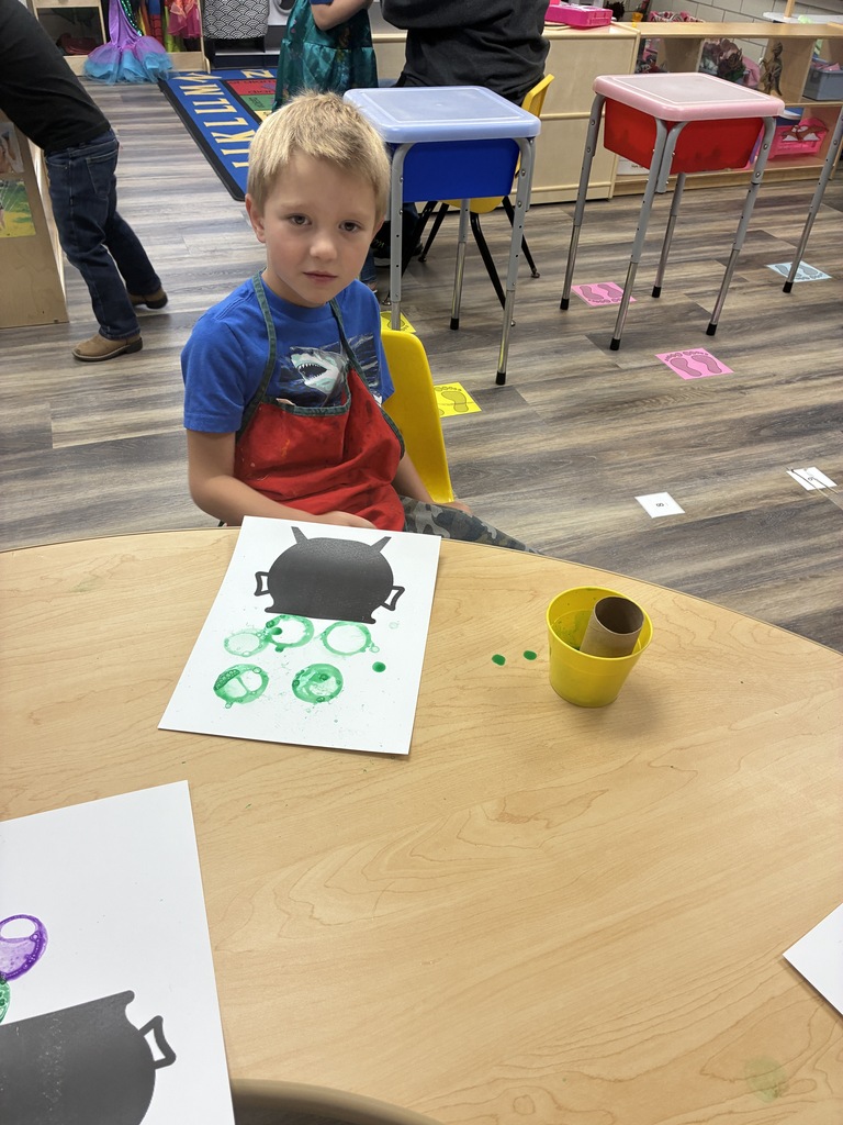 Bubble Cauldron painting