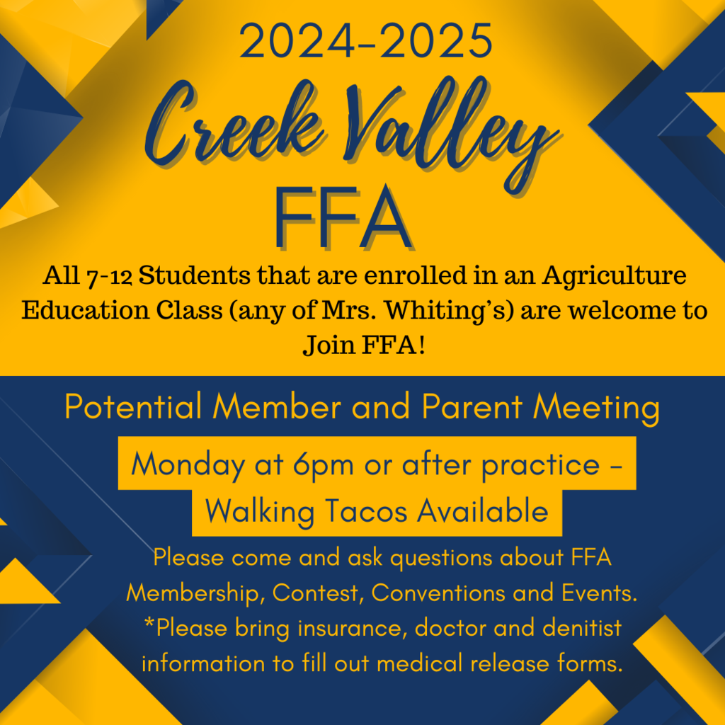 Creek Valley FFA