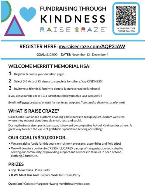 Raise Craze Fundraiser Flyer 