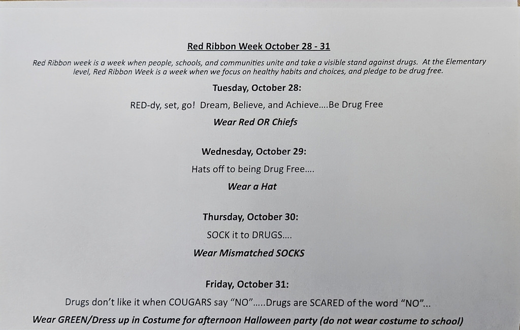 Red Ribbon Week