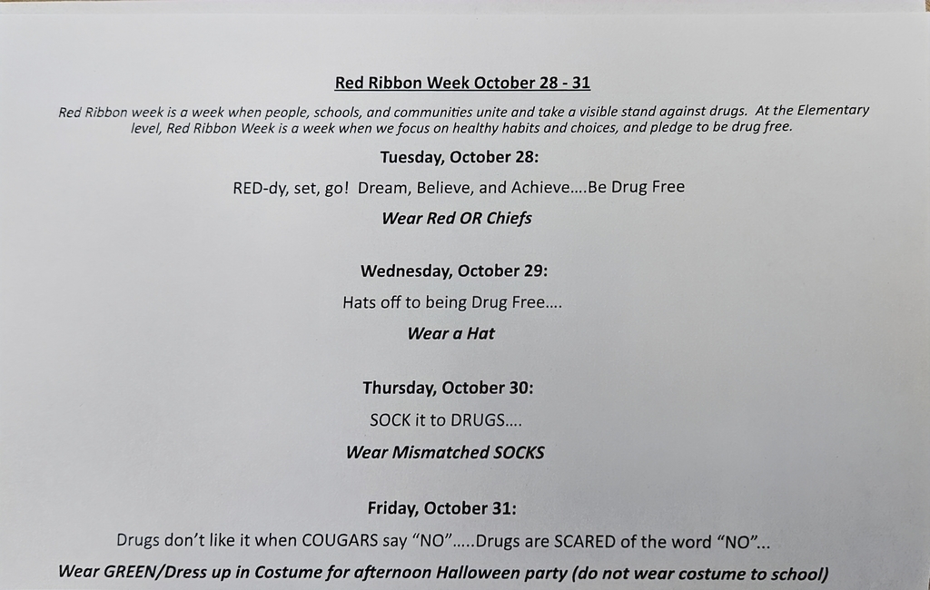 Red Ribbon Week
