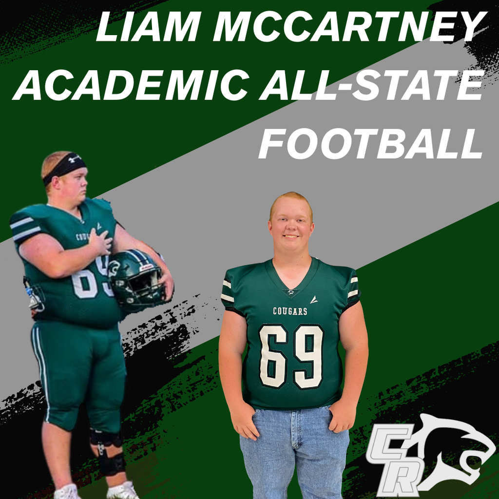 Liam McCartney Academic All-State