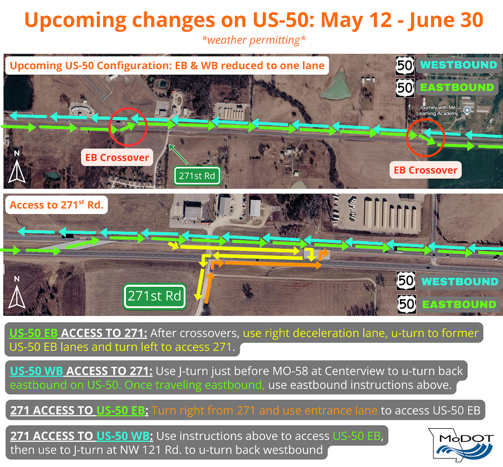 MODOT Construction Map