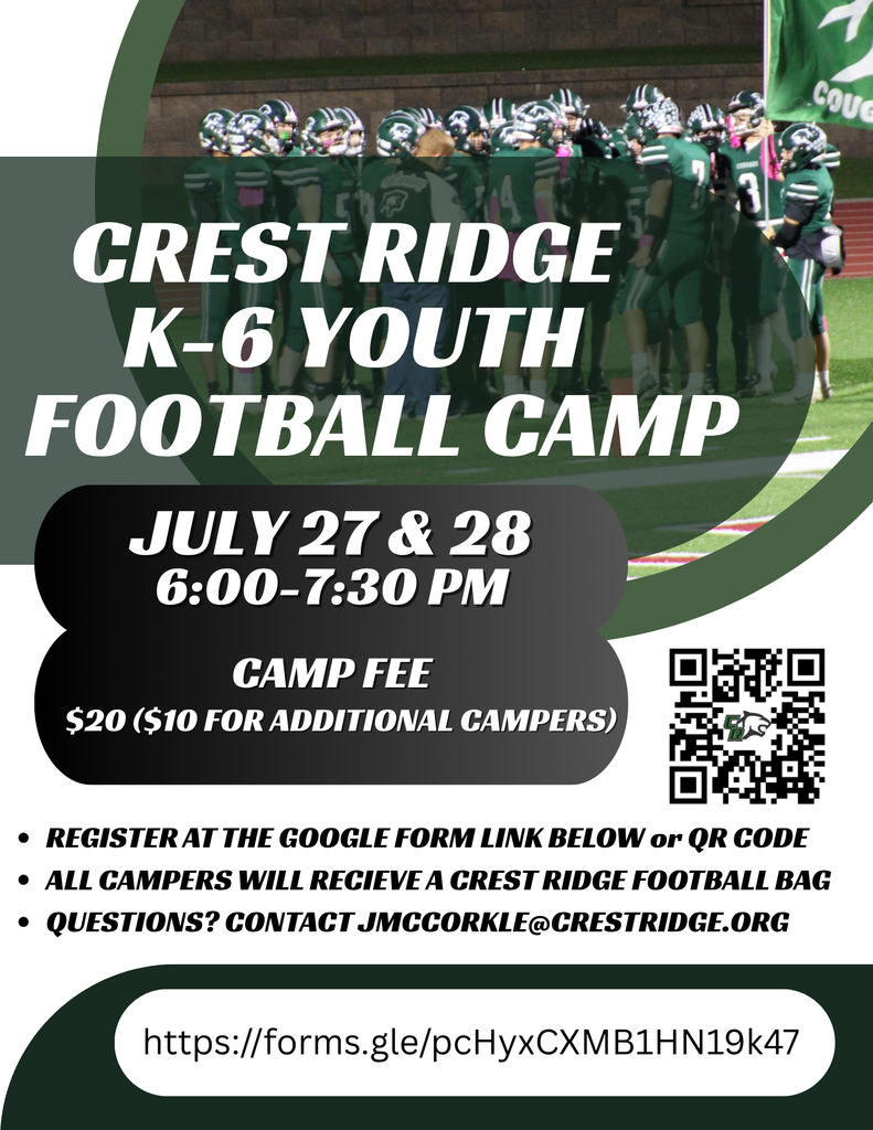 Youth Football Camp Flyer