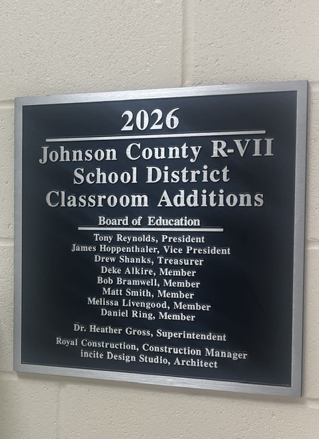 Dedication Plaque