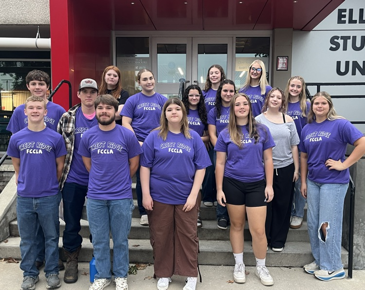 FCCLA members attended regional meeting at UCM. Students listened to a motivational speaker and engaged in leadership breakout sessions.