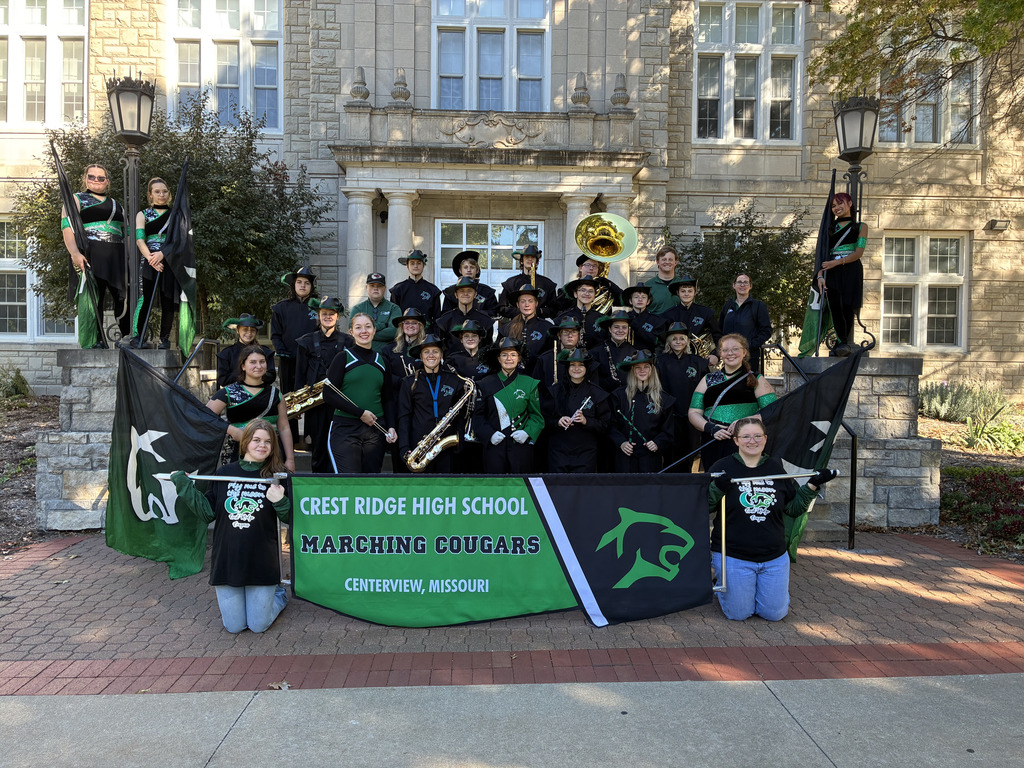 Group photo of the Marching Cougars