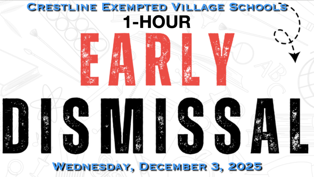 1-Hour Early Release Tomorrow,