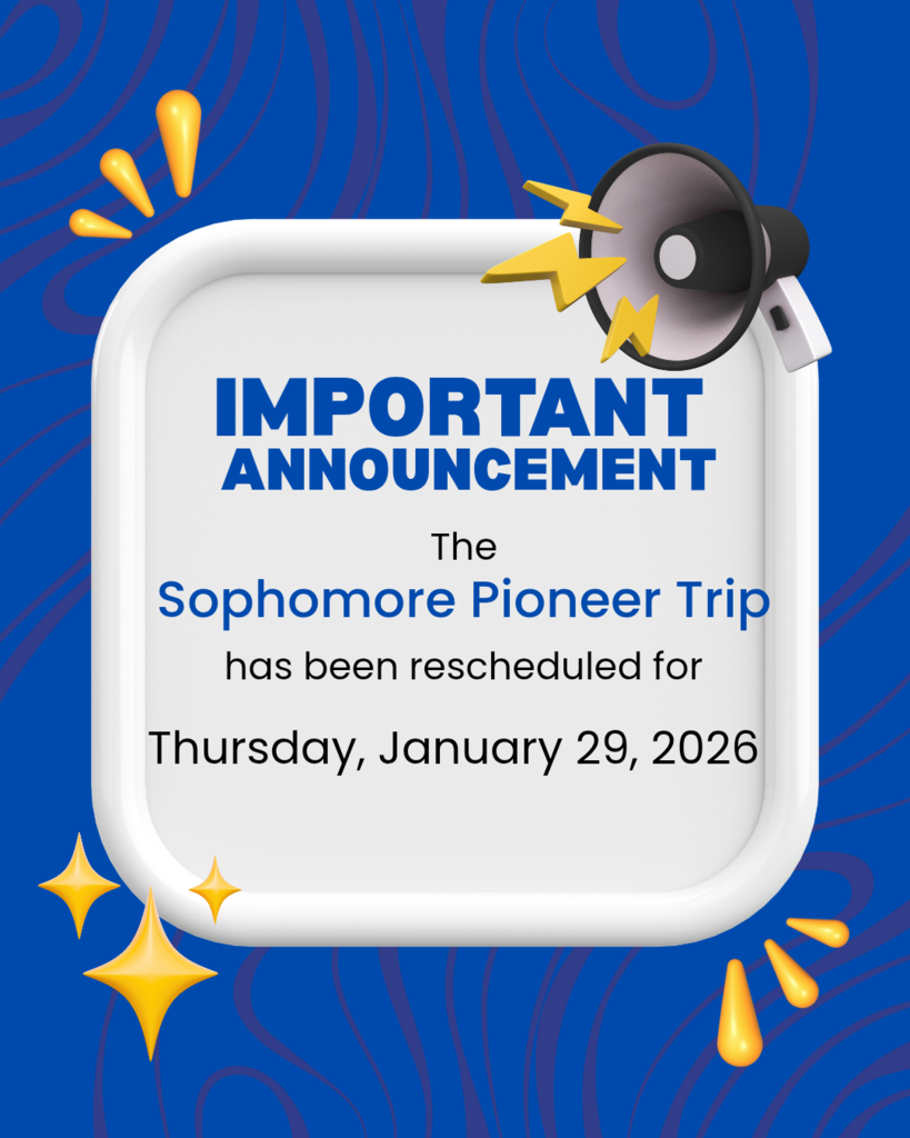 Sophomore Pioneer Trip