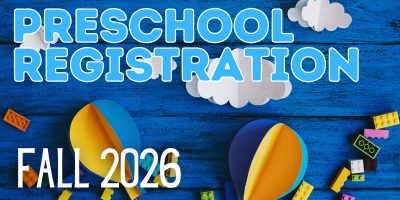 Fall 2026 Preschool Registration