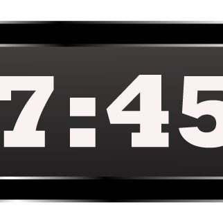 7:45 start time