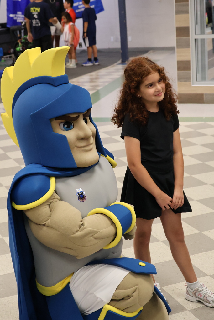 "Chargie" the Charger mascot