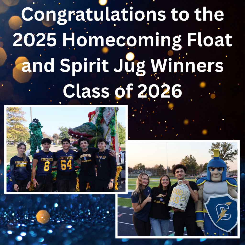 Homecoming 2025 was a success! Thank you to everyone who made it possible! Congratulations to the class of 2026, the float building and spirit jug winners!