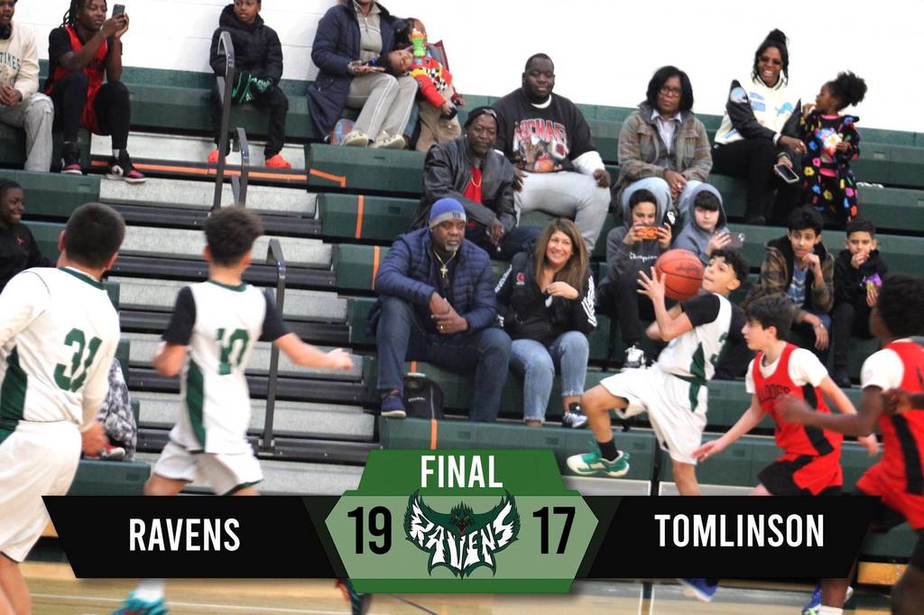 8th Grade takes a 19–17 win over Tomlinson.