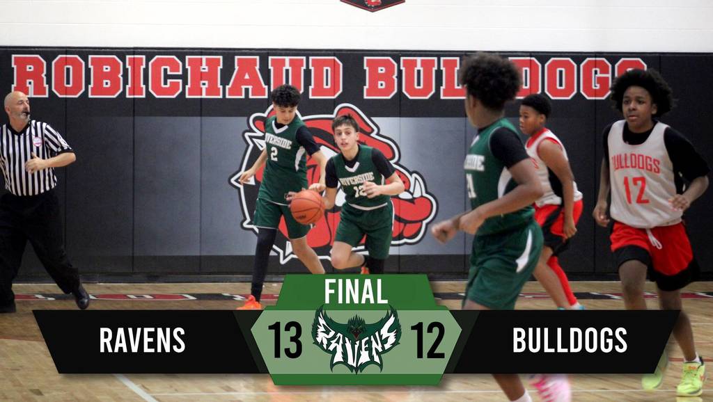 Riverside defeats Robichaud 13 to 12. 