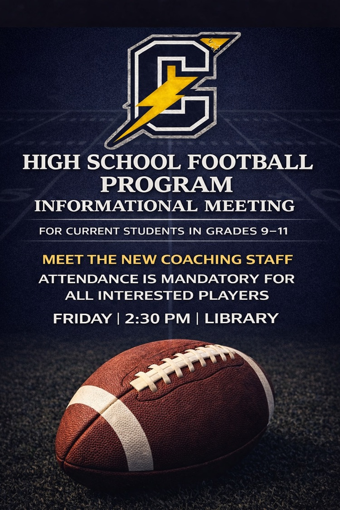 Football players meeting Friday 2/27 at 2:35pm in the Crestwood Library
