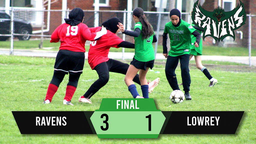Ravens girls soccer gets it done 🖤⚽ A strong 3 to 1 win over Lowrey on Friday. Great energy, smart play, and clutch finishes all game long.  #RiversideRavens #RavensSoccer #TeamWin