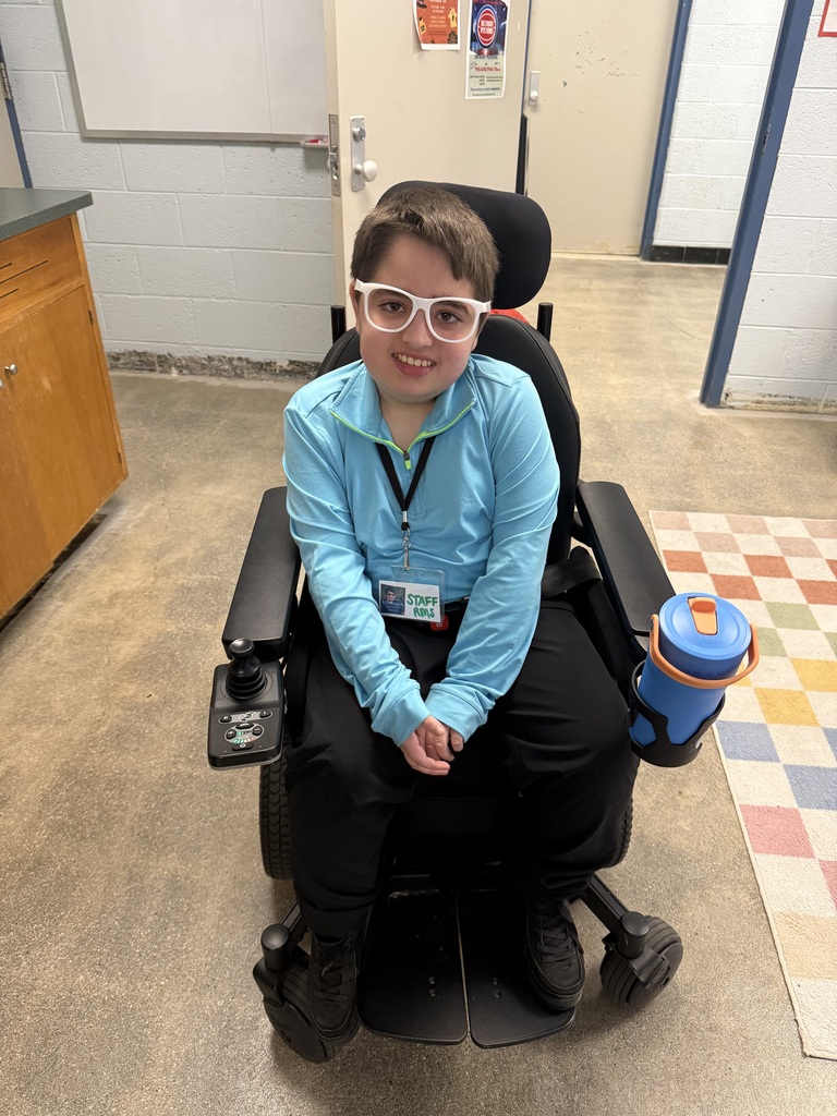 Student dressed as a teacher