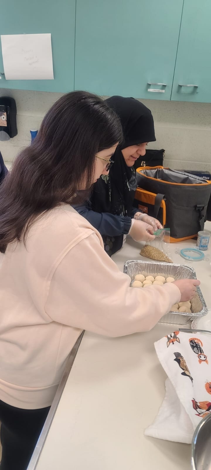 CHS STUDENTS life skills class