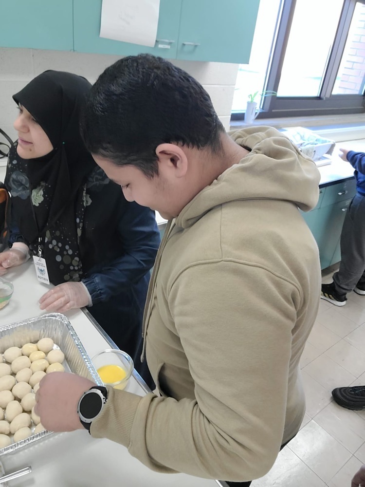 CHS STUDENTS life skills class