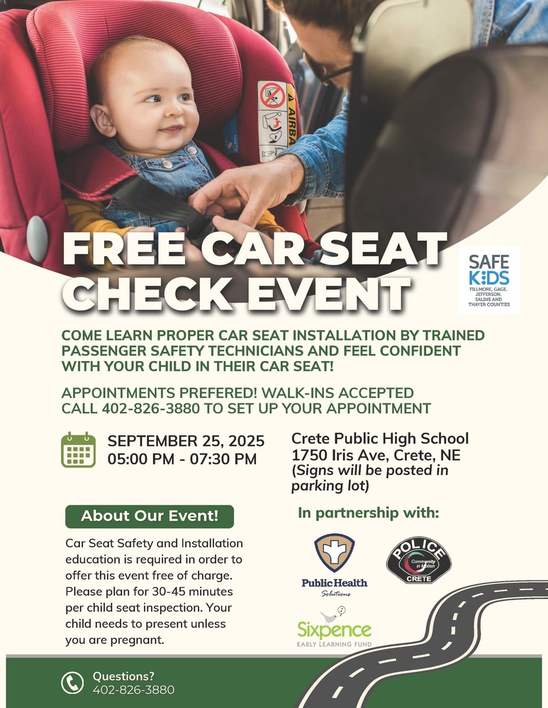 Free Car Seat Check Event