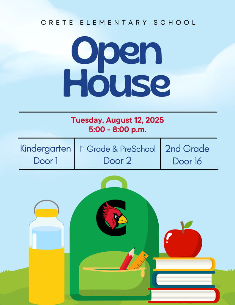 Open House Tuesday, August 12th