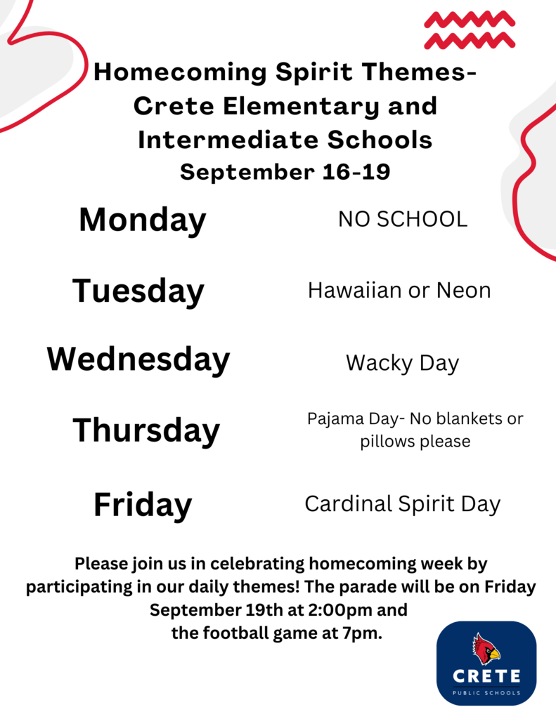 List of Homecoming Spirit Days