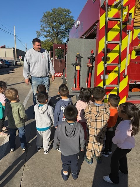 Crete Fire Department visits CES