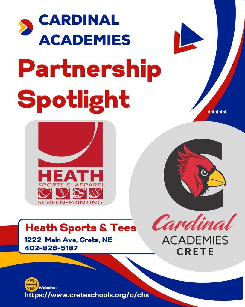 Heath Sports and Tee's is this week's community business partner. 