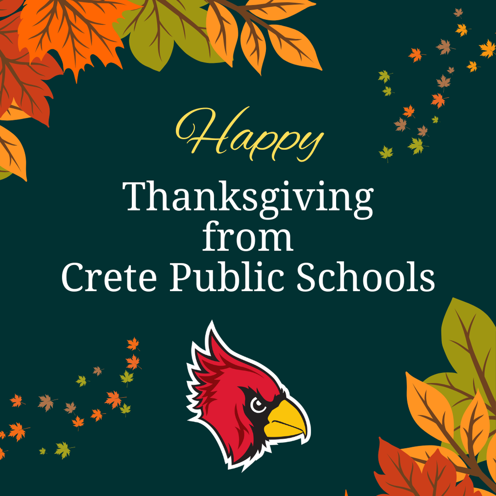 Happy Thanksgiving from Crete Public Schools
