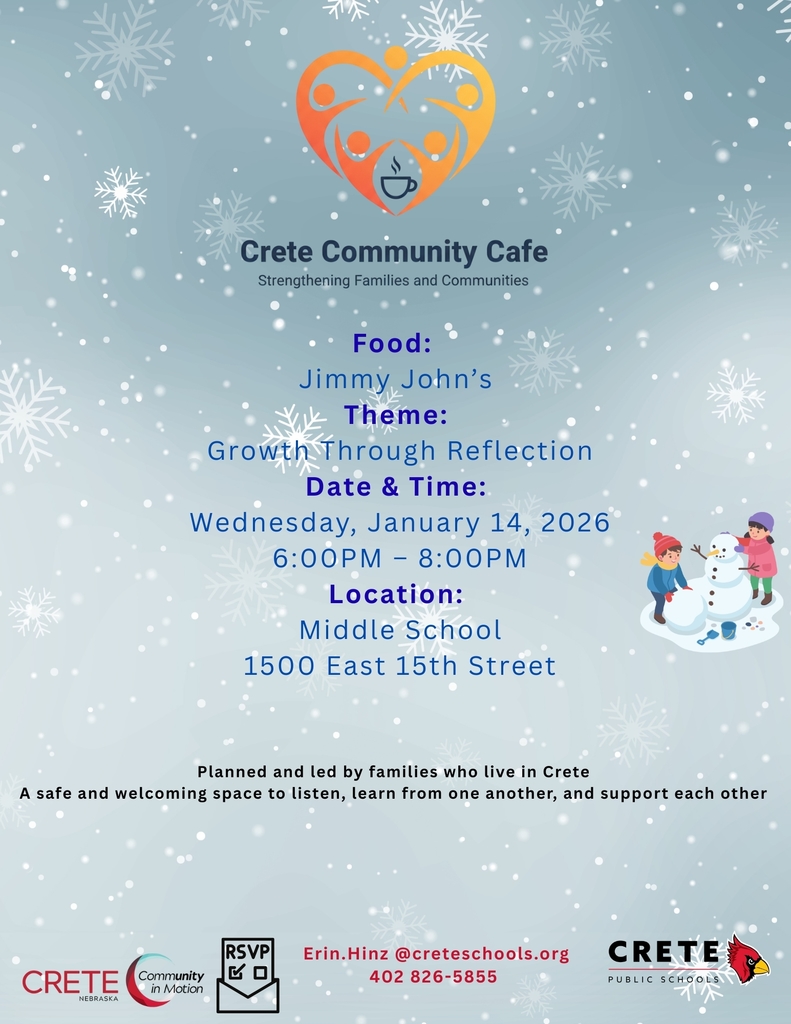 Community Cafe Flier
