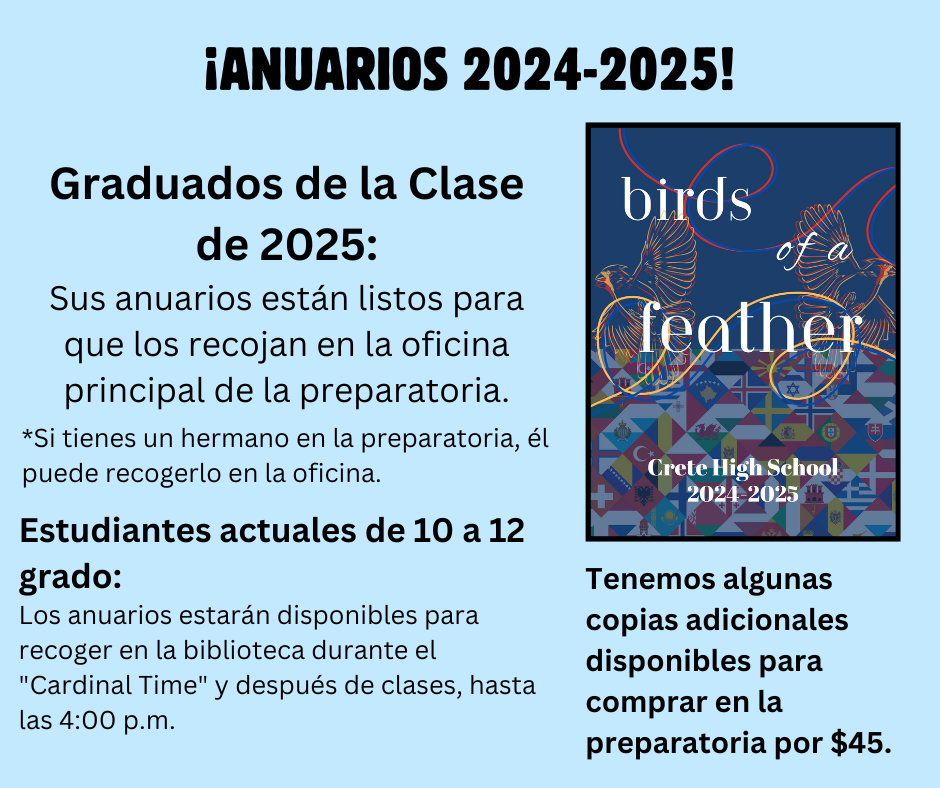 Spanish yearbook info