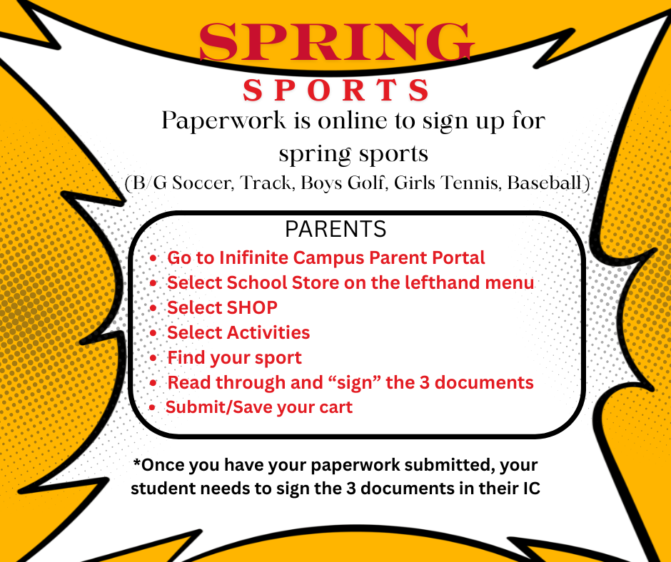 Spring Sports