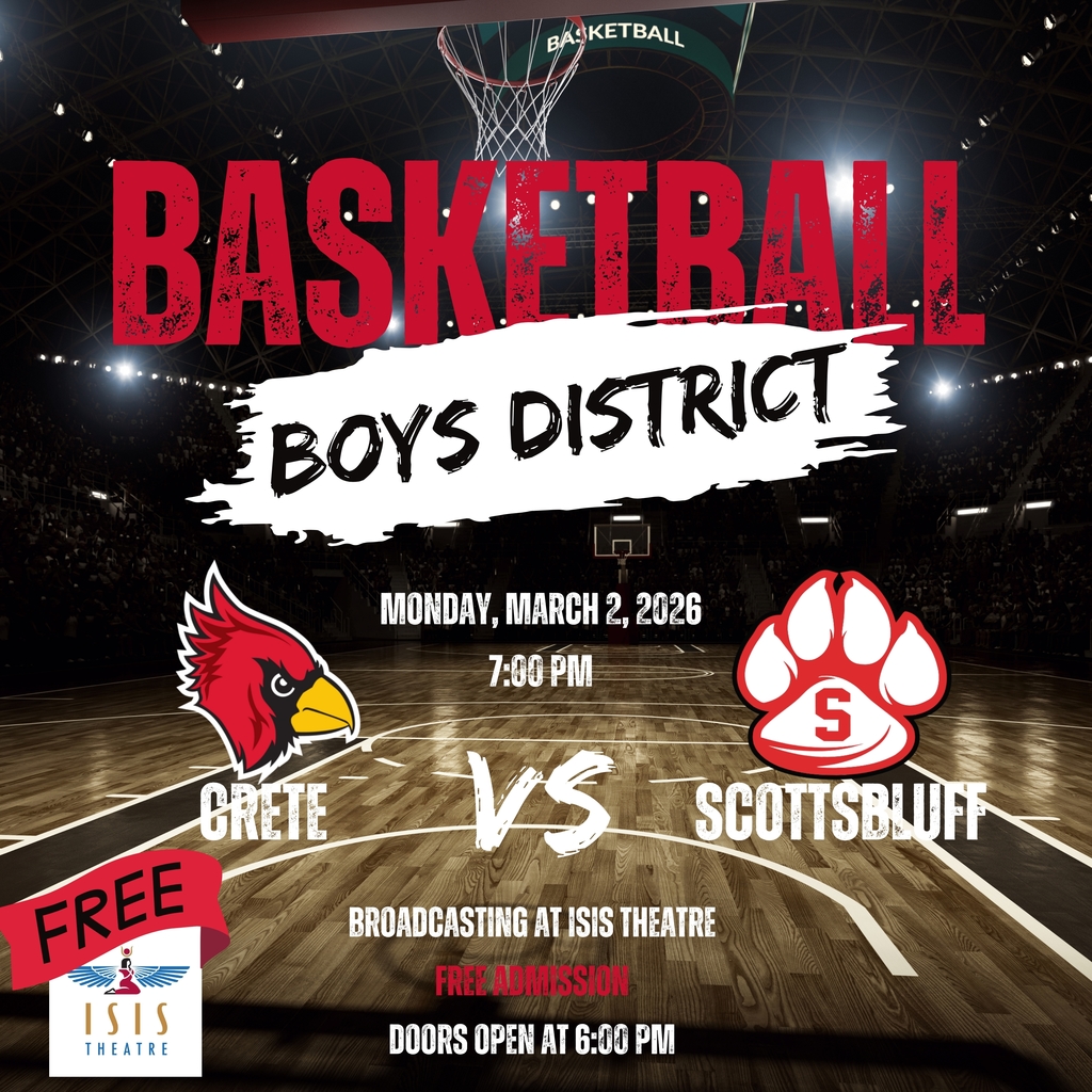 Boys District Basketball at Isis Theatre Flier