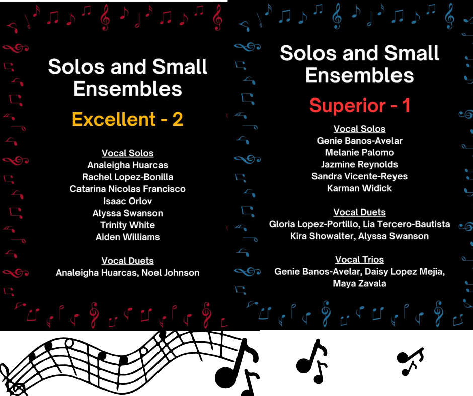 Solo and Ensemble results