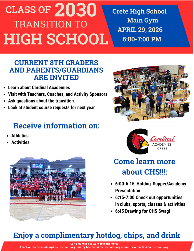 8th grade transition night