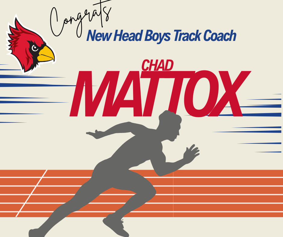 New Head Boys Track coach 