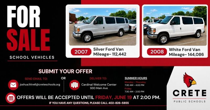 School Vehicle For Sale 