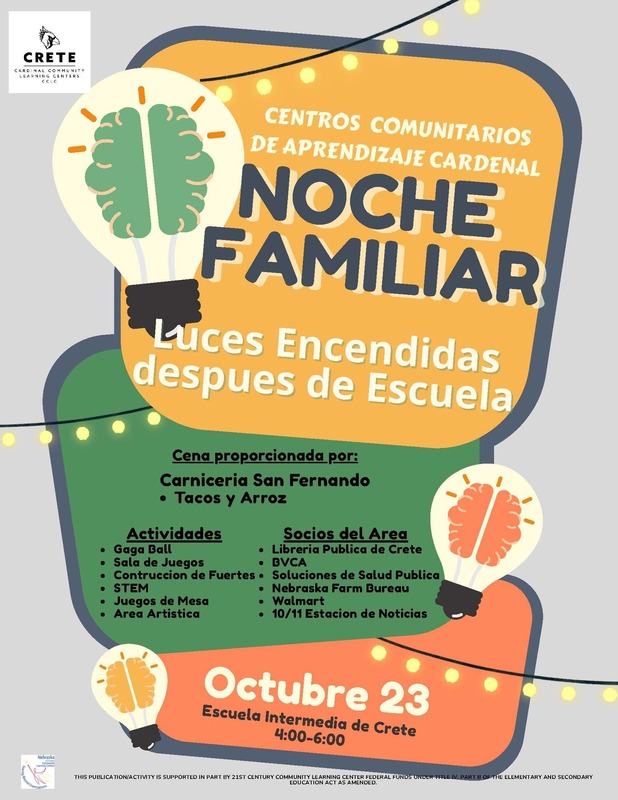 Lights on Afterschool Family Engagement Event