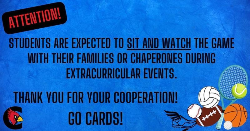 Extracurricular Event Expectations