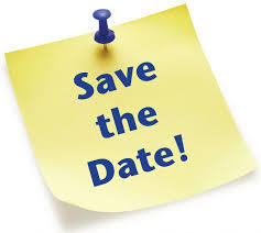 save the date sticky note
