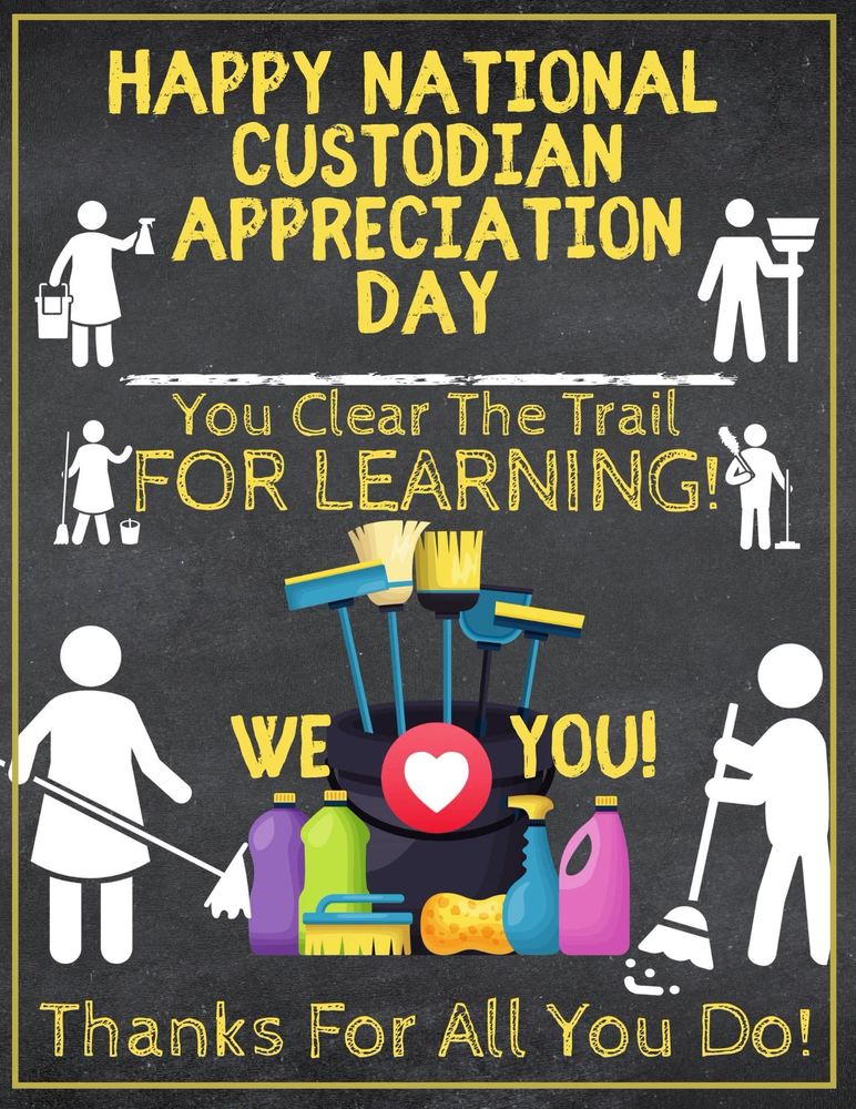 National Custodian Day Graphic