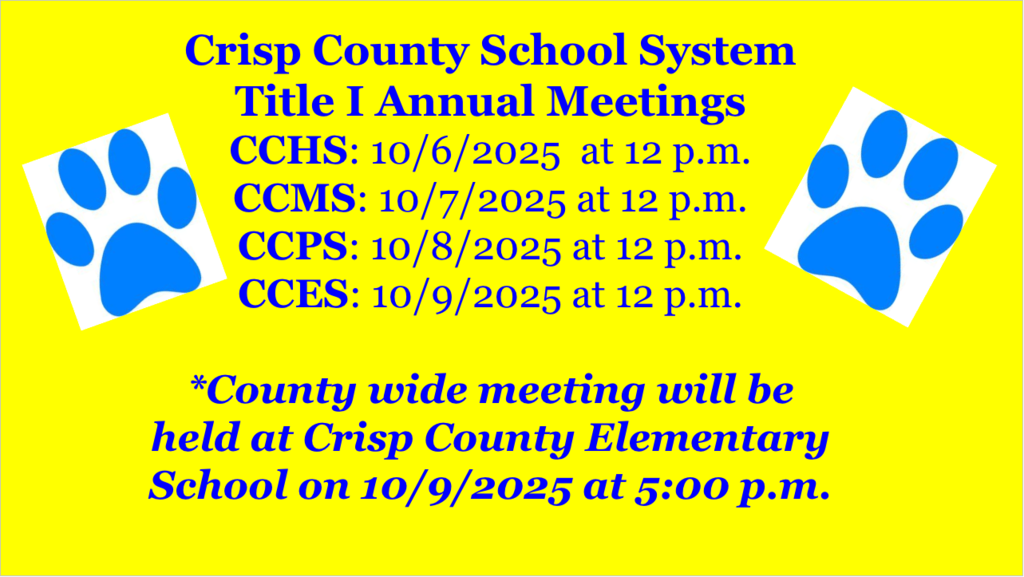 Title I Meetings