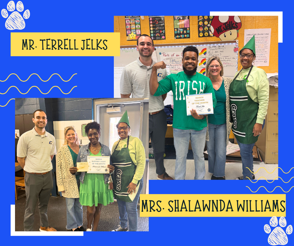 Teacher/Staff of the month