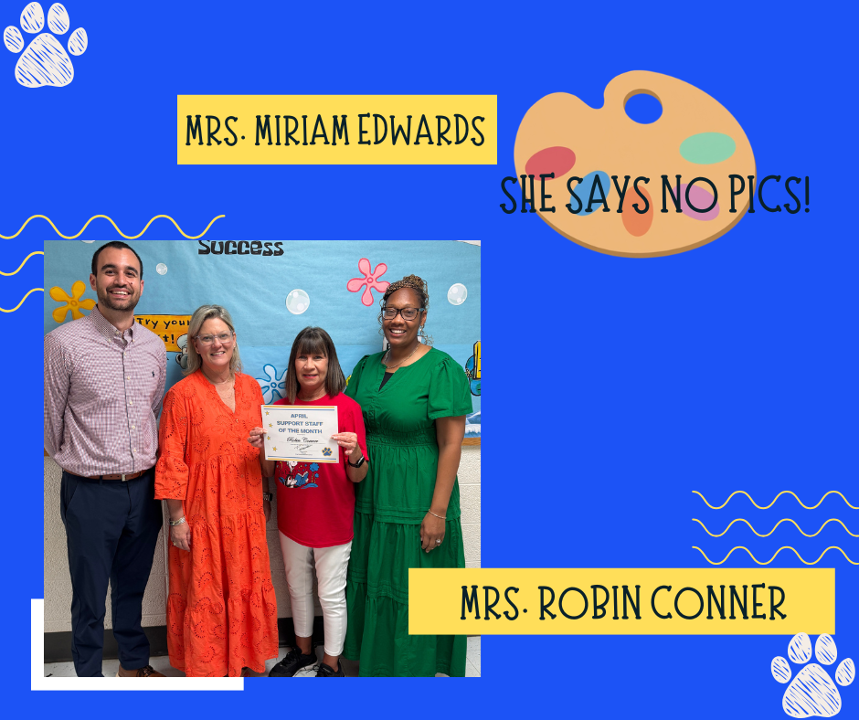 Teacher/Staff of the Month