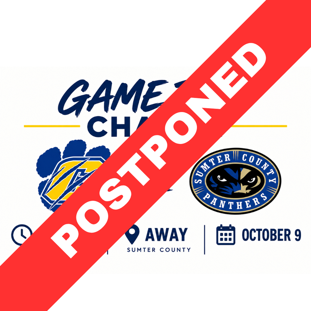 Game postponed