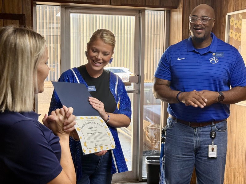 Congratulations to the first CCHS Business Partner of the month-Harris American Company!  We are so thankful that Harris has been a long-standing supporter of our community and school system 