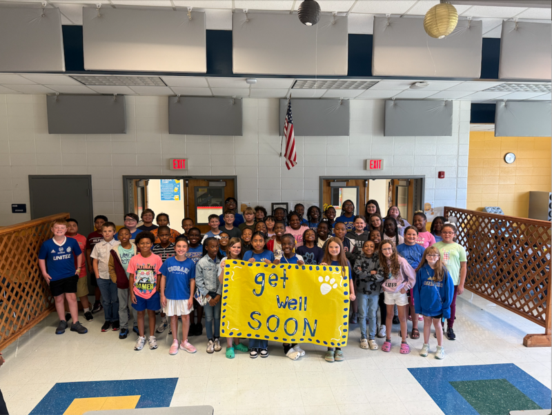 CCES Sign for Mr. Chris Anderson 