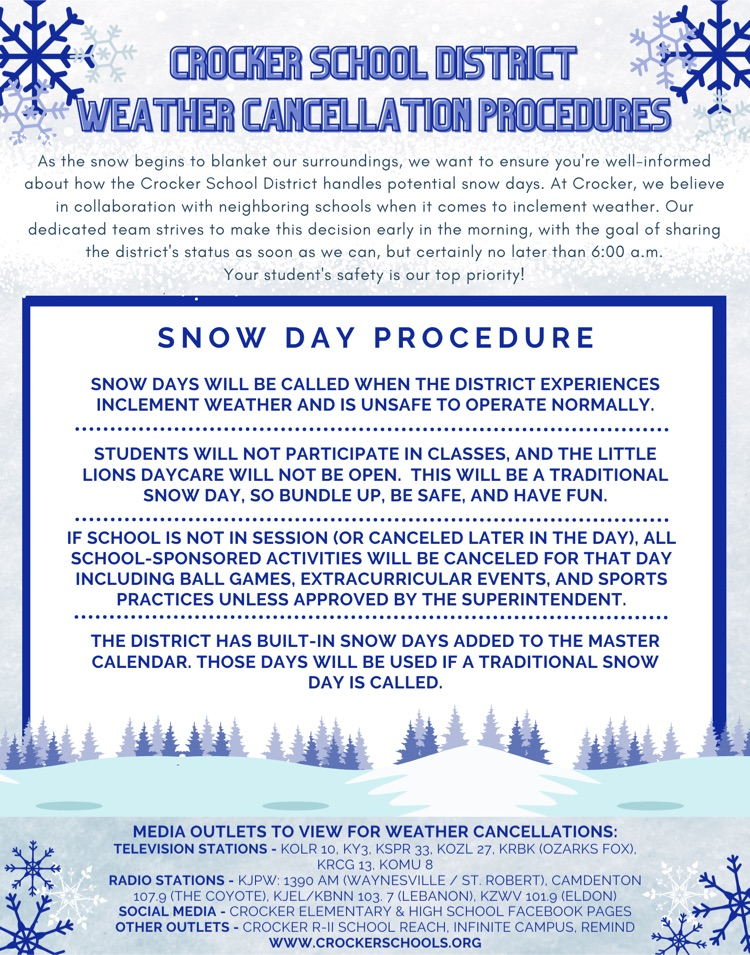 News Crocker RII School District